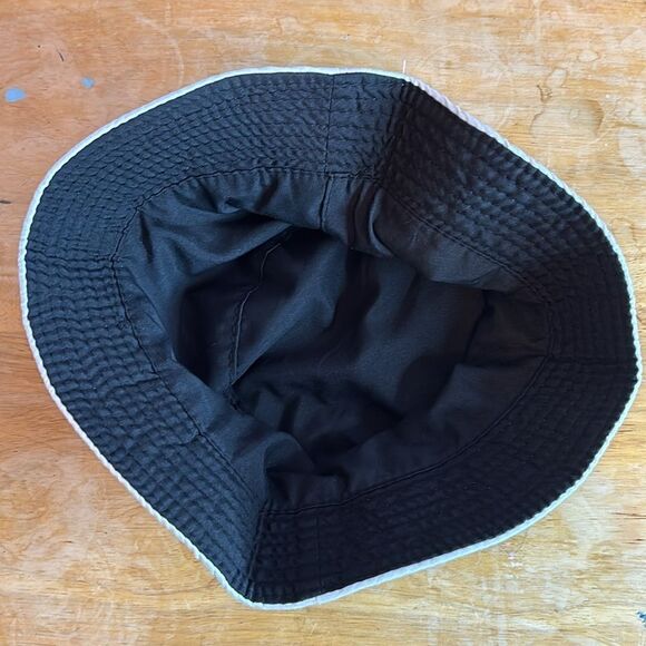 Stranger Things Season 4 Hellfire Club White and Black Reversible Bucket Hat - Picture 3 of 4